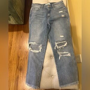 Flying Monkey Faded Denim Jeans